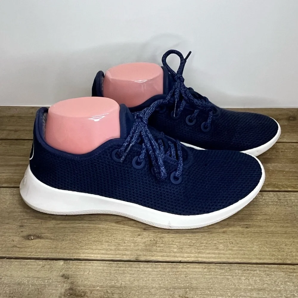 Allbirds Navy Tree Runner - Picture 3 of 7